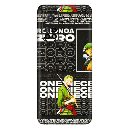 Xiaomi Redmi Phone Skins (All Models) - One Piece Zoro - 3D Embossed Finish (L-250) Mi 10T 5G