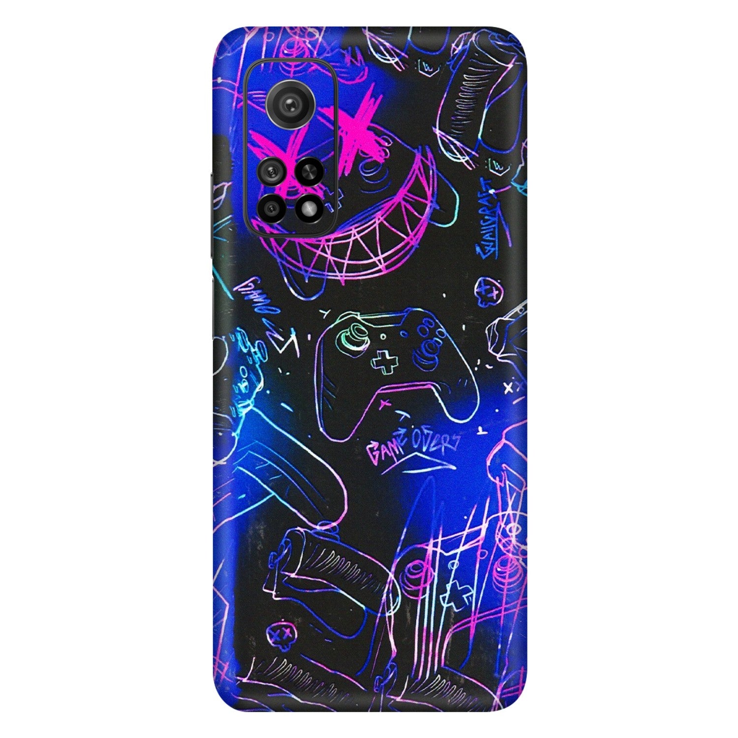 Xiaomi Redmi Phone Skins (All Models) - Gamers Paradise - 3D Embossed Finish (L-258) Mi 10T 5G