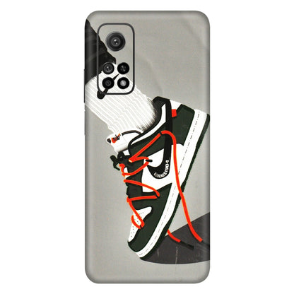 Xiaomi Redmi Phone Skins (All Models) - New Grey Sneaker - 3D Embossed Finish (L-261) Mi 10T 5G
