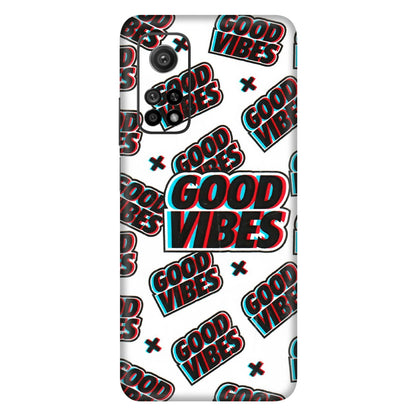 Xiaomi Redmi Phone Skins (All Models) - Good Vibes - 3D Embossed Finish (L-282) Mi 10T 5G