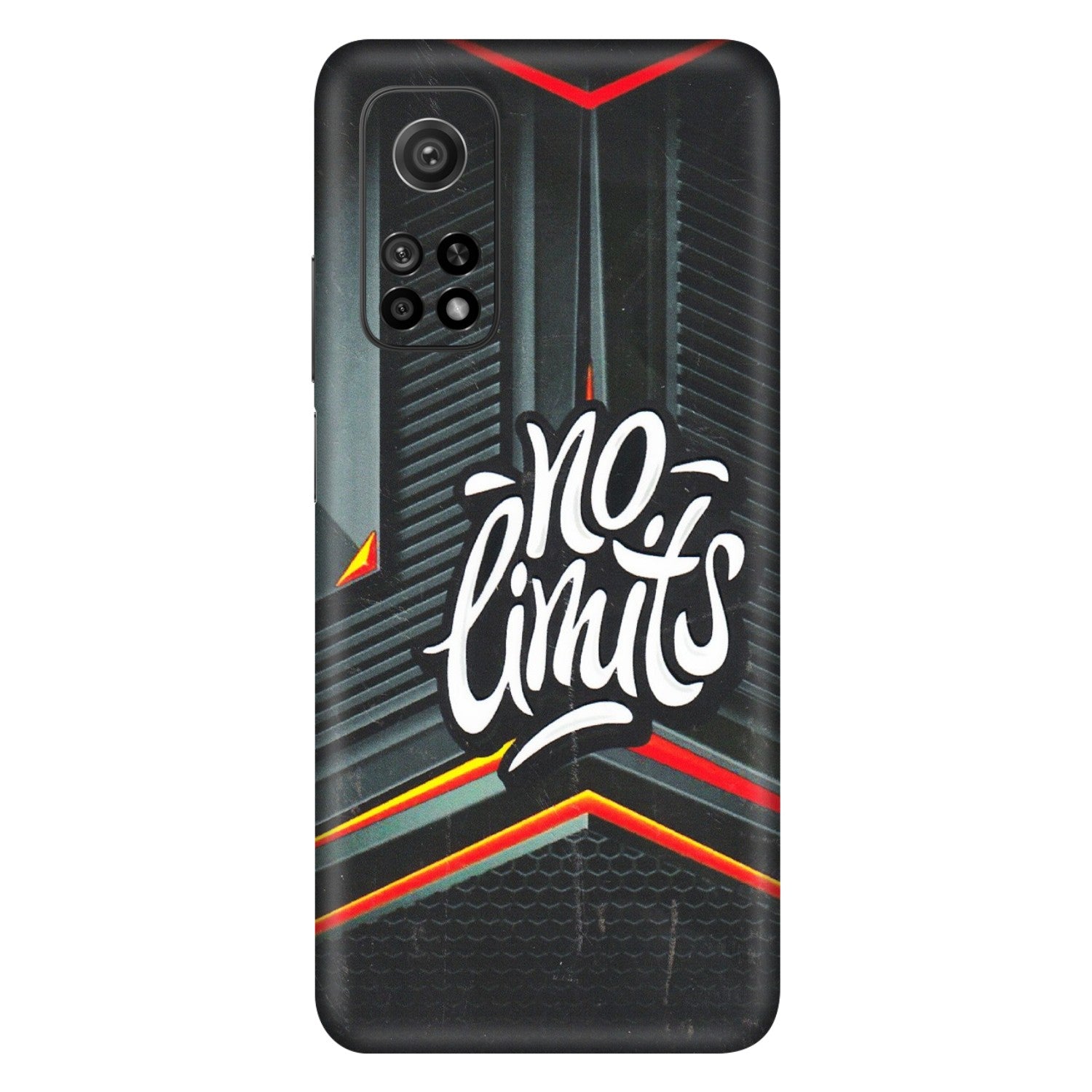 Xiaomi Redmi Phone Skins (All Models) - No Limits - 3D Embossed Finish (L-286) Mi 10T 5G
