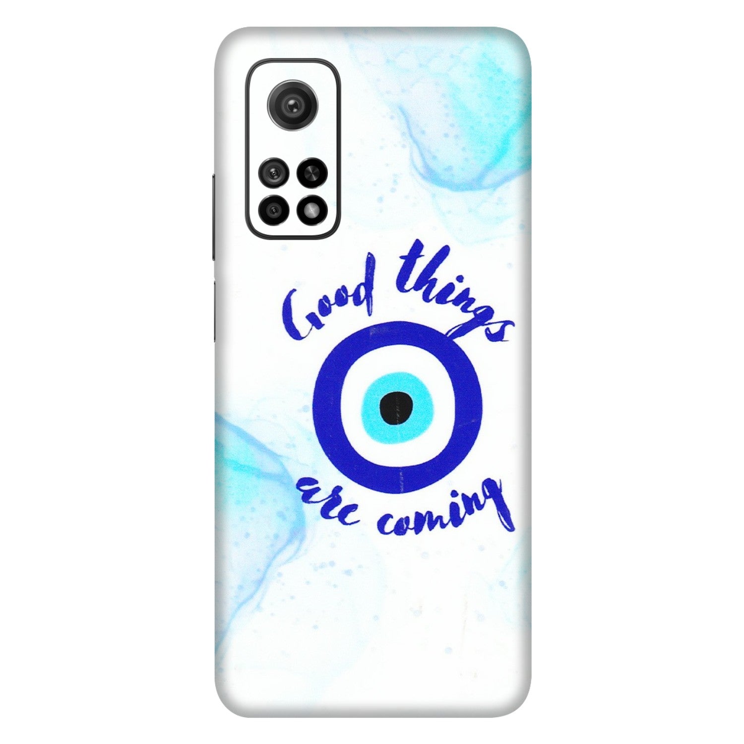Xiaomi Redmi Phone Skins (All Models) - Evil Eye Good Things Are Coming - 3D Embossed Finish (L-322) Mi 10T 5G