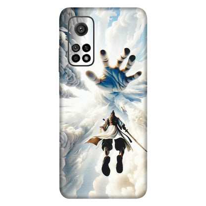 Xiaomi Redmi Phone Skins (All Models) - Big Hand With Monkey King - 3D Embossed Finish (L-323) Mi 10T 5G