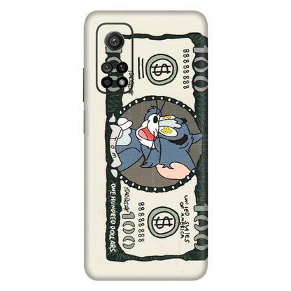 Xiaomi Redmi Phone Skins (All Models) - Tom Hundred Dollar - 3D Embossed Finish (L-324) Mi 10T 5G