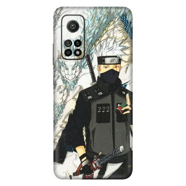 Xiaomi Redmi Phone Skins (All Models) - Kakashi Hatake Naruto Anime - 3D Embossed Finish (L-46) Mi 10T 5G