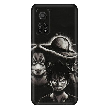 Xiaomi Redmi Phone Skins (All Models) - Black Luffy Hat - 3D Embossed Finish (L-57) Mi 10T 5G