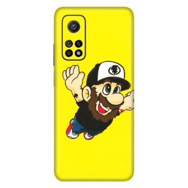 Xiaomi Redmi Phone Skins (All Models) - Flying Beardo - 3D Embossed Finish (L-60) Mi 10T 5G