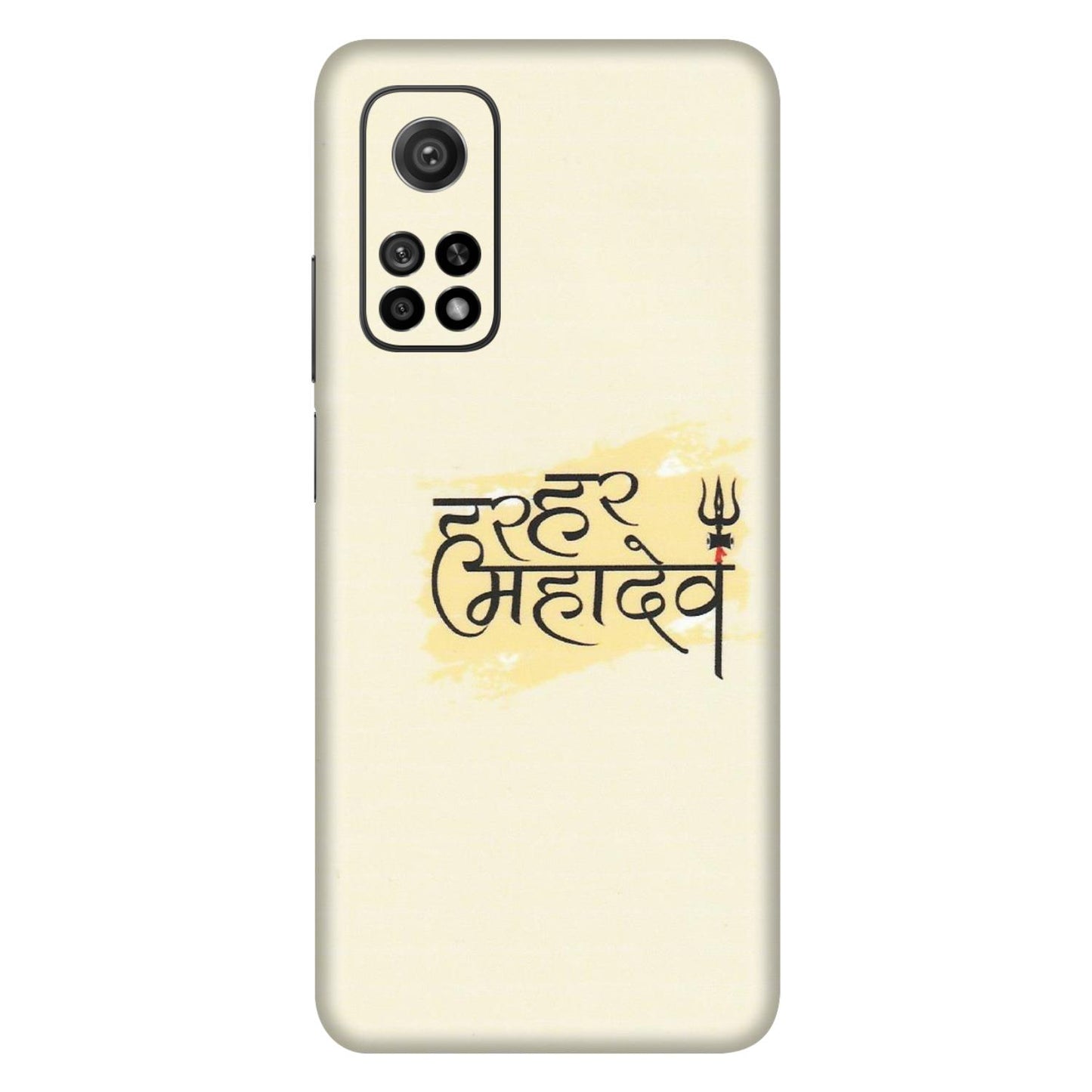 Xiaomi Redmi Phone Skins (All Models) - Har Har Mahadev - Matte Finish (M-10) Mi 10T 5G
