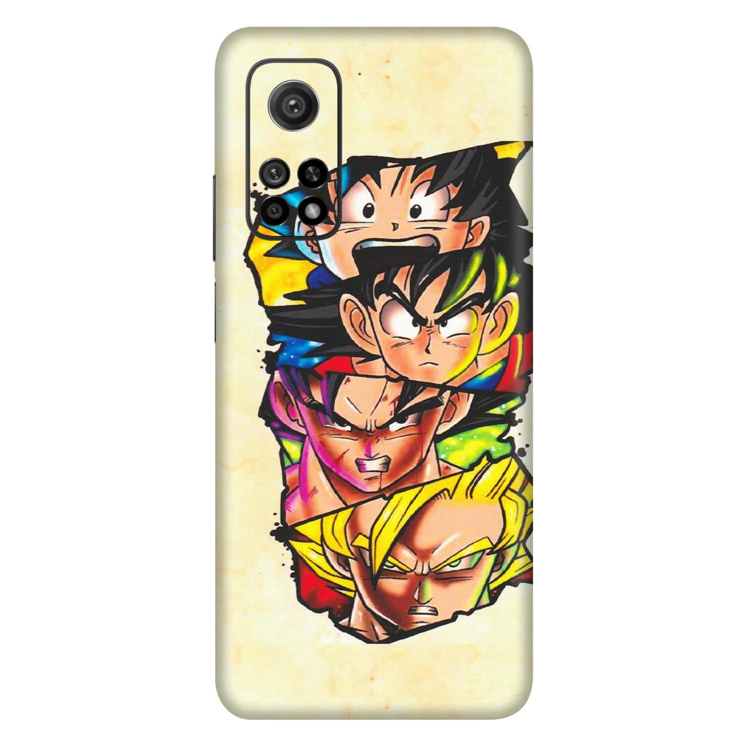 Xiaomi Redmi Phone Skins (All Models) - Angry Multi Anime - Matte Finish (M-113) Mi 10T 5G