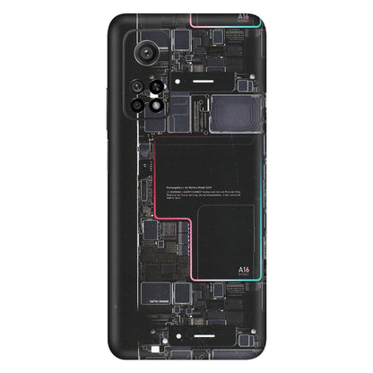 Xiaomi Redmi Phone Skins (All Models) - Motherboard Circuit Layout - Matte Finish (M-117) Mi 10T 5G