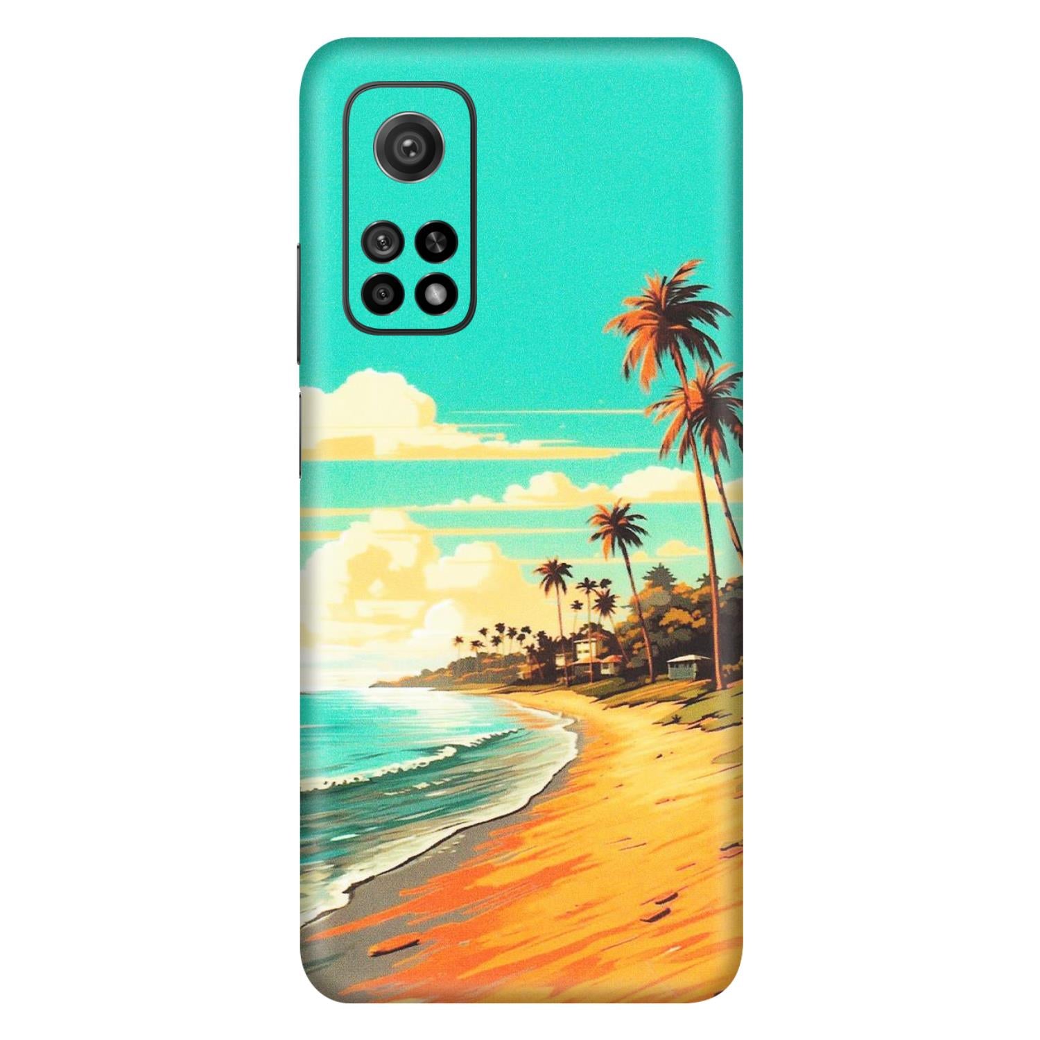 Xiaomi Redmi Phone Skins (All Models) - Miami Beach - Matte Finish (M-136) Mi 10T 5G