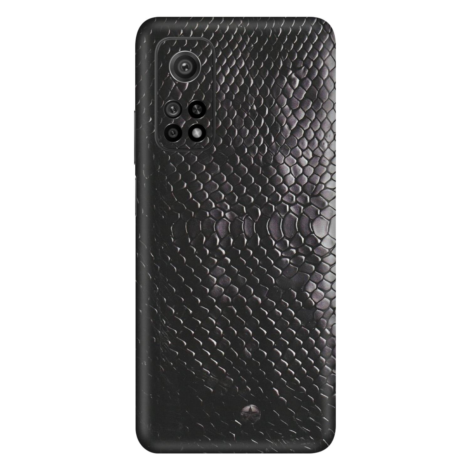 Xiaomi Redmi Phone Skins (All Models) - Black Snack Leather - Matte Finish (M-147) Mi 10T 5G