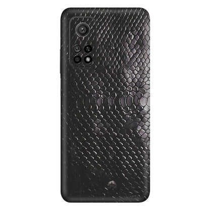 Xiaomi Redmi Phone Skins (All Models) - Black Snack Leather - Matte Finish (M-147) Mi 10T 5G