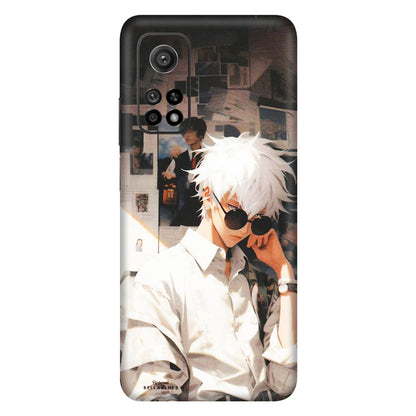Xiaomi Redmi Phone Skins (All Models) - Gojo Satoru Jujustu Kaisen Anime - Matte Finish (M-156) Mi 10T 5G