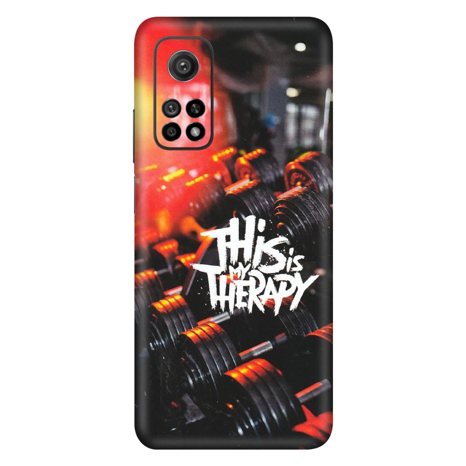 Xiaomi Redmi Phone Skins (All Models) - GYM Lover Therapy - Matte Finish (M-160) Mi 10T 5G
