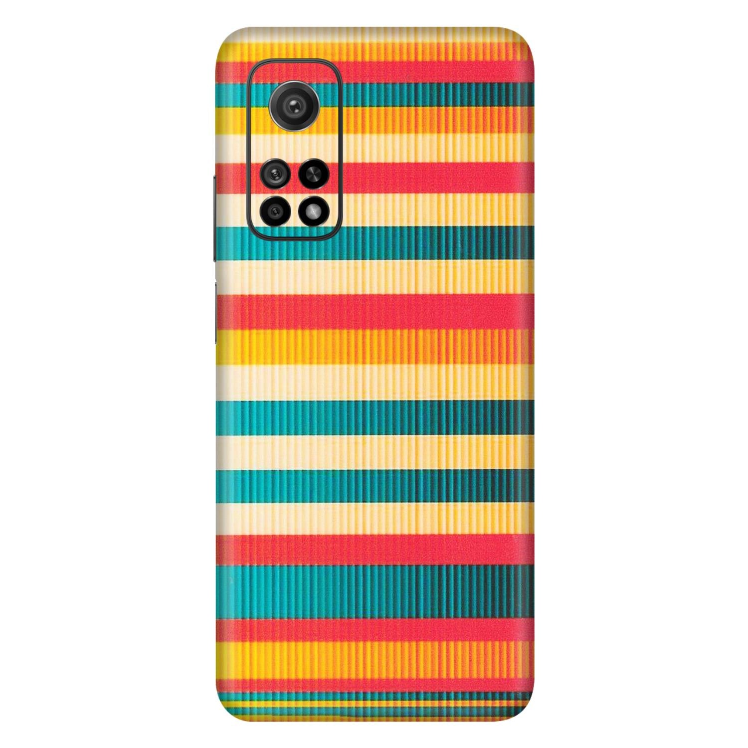 Xiaomi Redmi Phone Skins (All Models) - Colourful Stripes Soothing Effect - Matte Finish (M-86) Mi 10T 5G