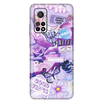 Xiaomi Redmi Phone Skins (All Models) - Supreme Purple Magic - Matte Finish (M-88) Mi 10T 5G
