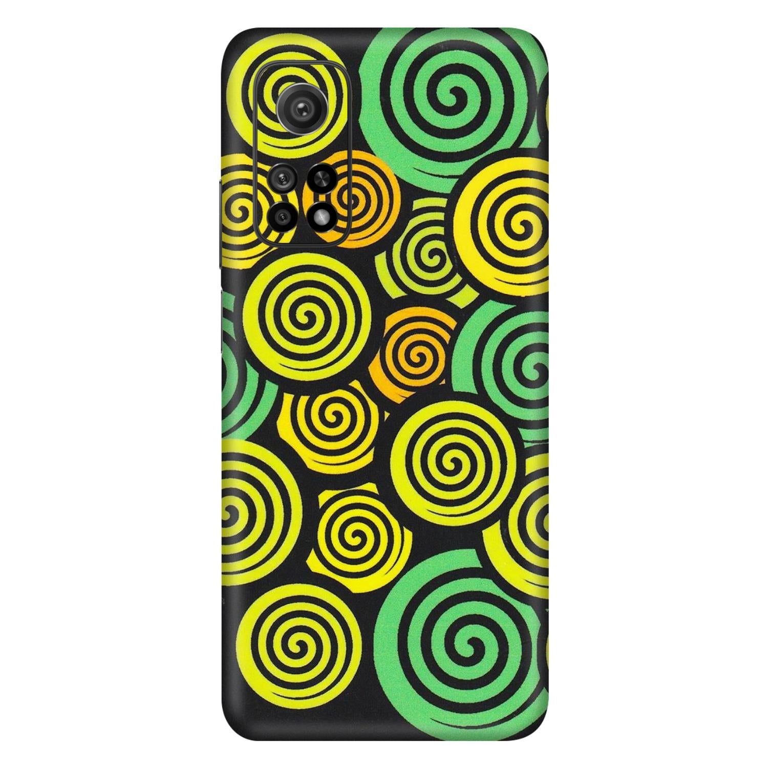 Xiaomi Redmi Phone Skins (All Models) - Crazy Spiral - Matte Finish (M-91) Mi 10T 5G