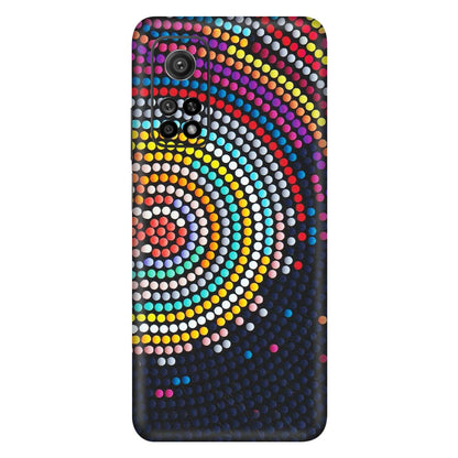 Xiaomi Redmi Phone Skins (All Models) - Rainbow Dot Mandala - Matte Finish (M-97) Mi 10T 5G
