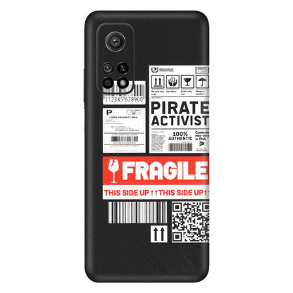 Xiaomi Redmi Phone Skins (All Models) - Handle With Care - Matte Finish (M-99) Mi 10T 5G