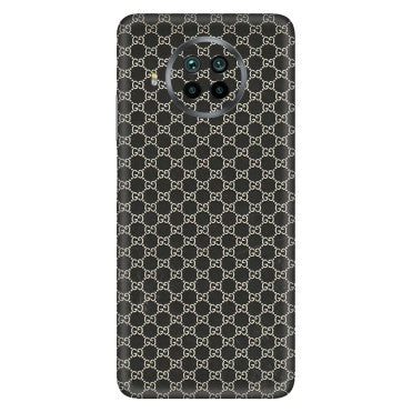 Xiaomi Redmi Phone Skins (All Models) - Black G Print - 3D Embossed Finish (L-109) Mi 10 T Lite