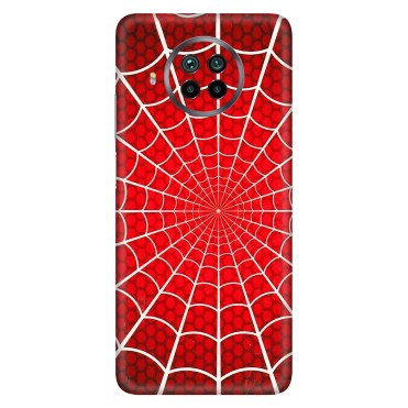 Xiaomi Redmi Phone Skins (All Models) - Classic Spidey Web - 3D Embossed Finish (L-115) Mi 10 T Lite