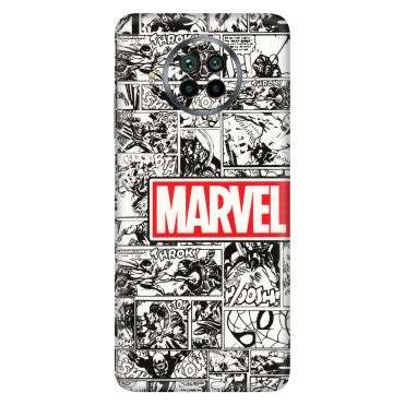 Xiaomi Redmi Phone Skins (All Models) - Marvel Comic - 3D Embossed Finish (L-171) Mi 10 T Lite