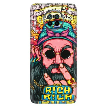 Xiaomi Redmi Phone Skins (All Models) - Battle King Dude Face - 3D Embossed Finish (L-178) Mi 10 T Lite