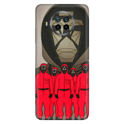 Xiaomi Redmi Phone Skins (All Models) - Squid Game Hero - 3D Embossed Finish (L-245) Mi 10 T Lite