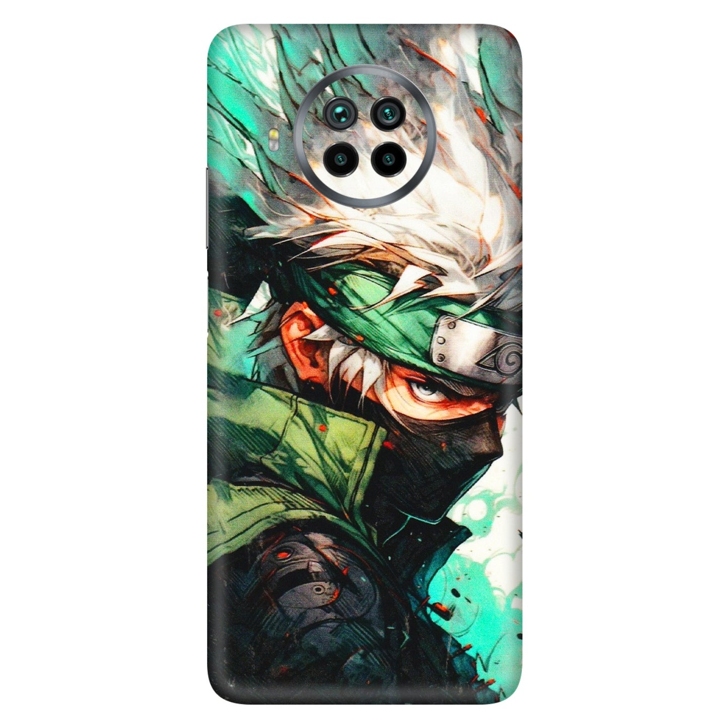 Xiaomi Redmi Phone Skins (All Models) - Kakashi Side Profile - 3D Embossed Finish (L-249) Mi 10 T Lite