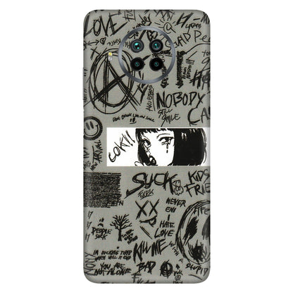 Xiaomi Redmi Phone Skins (All Models) - Never Have Love Anime - 3D Embossed Finish (L-260) Mi 10 T Lite