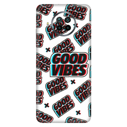 Xiaomi Redmi Phone Skins (All Models) - Good Vibes - 3D Embossed Finish (L-282) Mi 10 T Lite