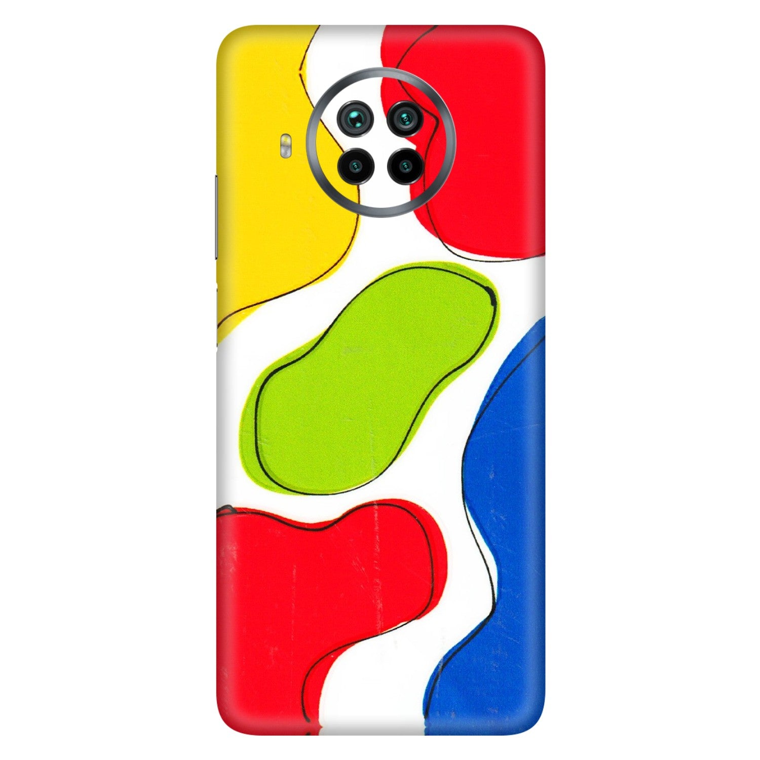 Xiaomi Redmi Phone Skins (All Models) - RGB Colour Paint - 3D Embossed Finish (L-284) Mi 10 T Lite