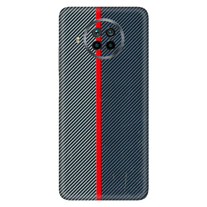 Xiaomi Redmi Phone Skins (All Models) - Blue Sober Lines - 3D Embossed Finish (L-305) Mi 10 T Lite