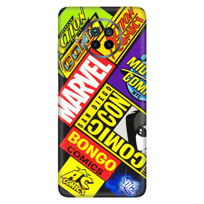 Xiaomi Redmi Phone Skins (All Models) - Bongo Comic Con - 3D Embossed Finish (L-325) Mi 10 T Lite