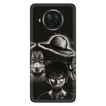 Xiaomi Redmi Phone Skins (All Models) - Black Luffy Hat - 3D Embossed Finish (L-57) Mi 10 T Lite
