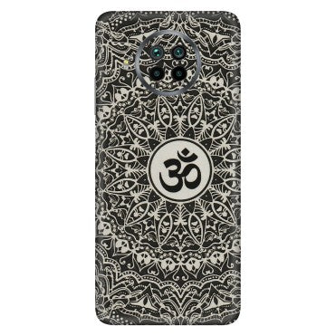 Xiaomi Redmi Phone Skins (All Models) - Aum Elegant Mandala - 3D Embossed Finish (L-62) Mi 10 T Lite