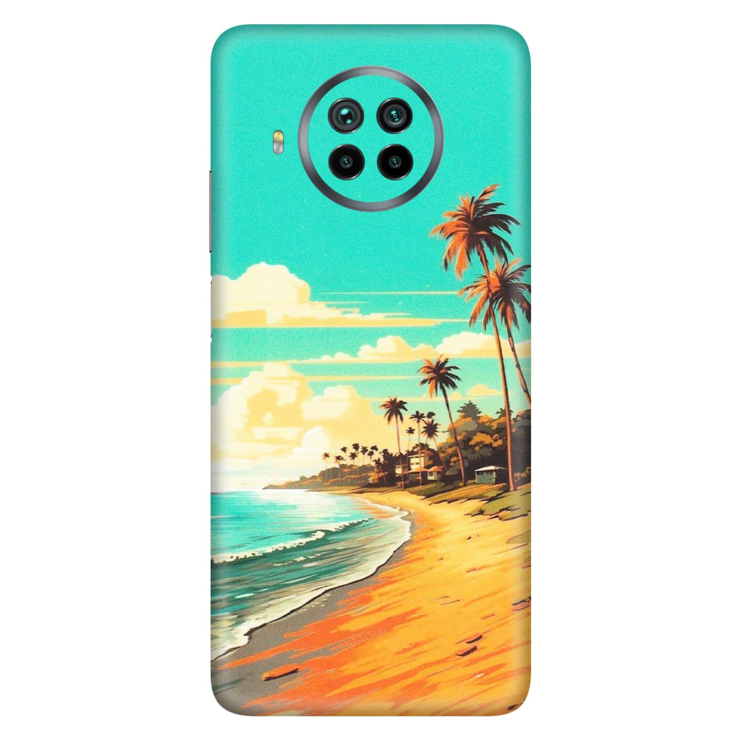 Xiaomi Redmi Phone Skins (All Models) - Miami Beach - Matte Finish (M-136) Mi 10 T Lite