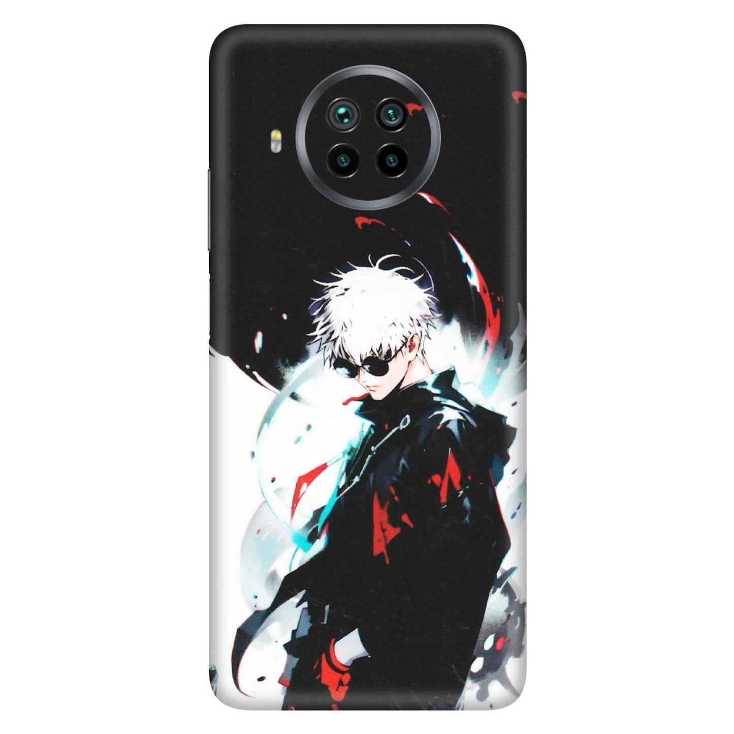 Xiaomi Redmi Phone Skins (All Models) - Gojo Powerful Charater Kaisen Anime - Matte Finish (M-144) Mi 10 T Lite
