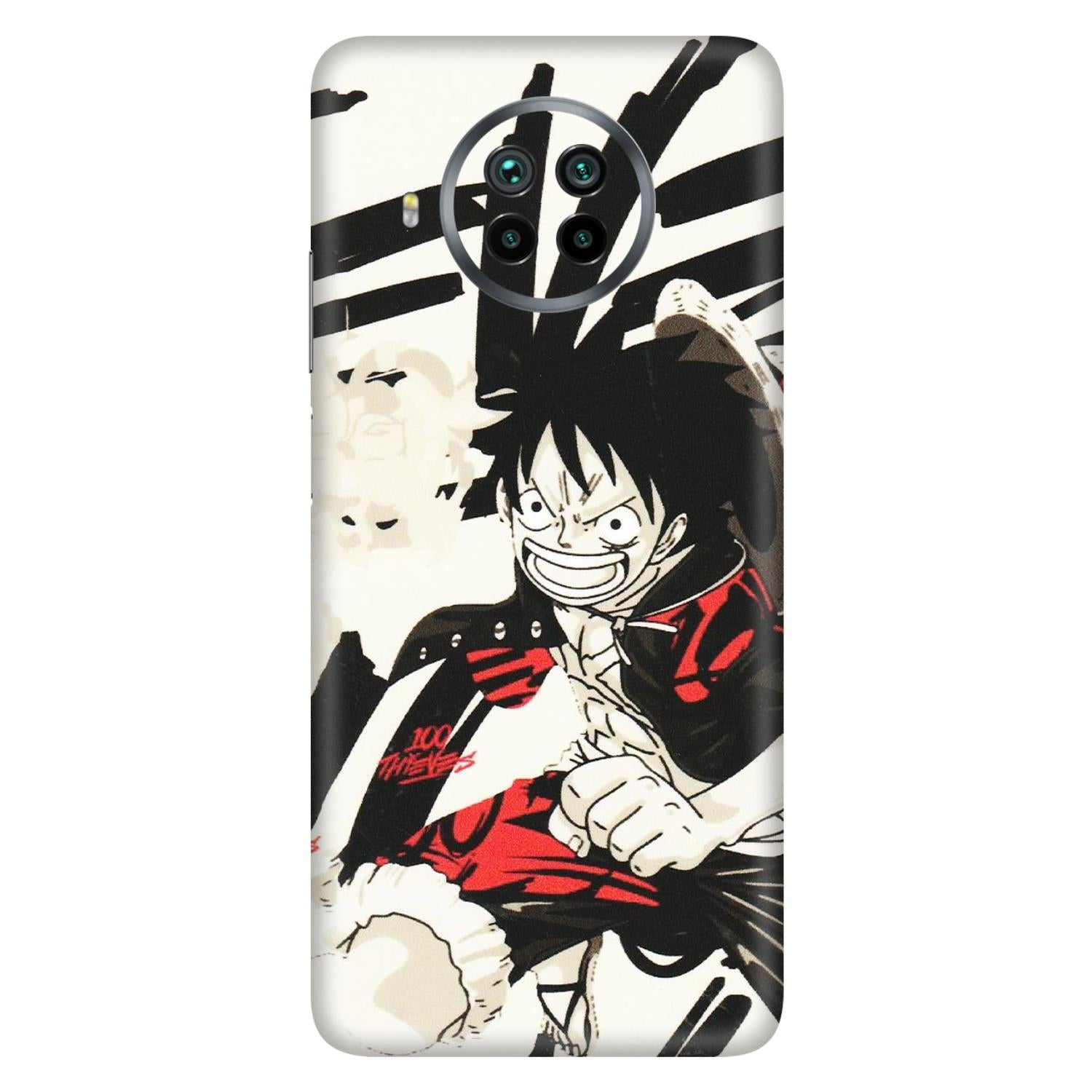 Xiaomi Redmi Phone Skins (All Models) - Monkey D.Luffy Manga Anime - Matte Finish (M-145) Mi 10 T Lite