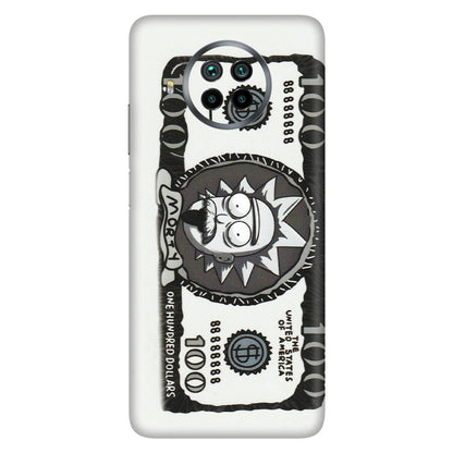 Xiaomi Redmi Phone Skins (All Models) - Rick And Morty Hundred Dollar Anime - Matte Finish (M-161) Mi 10 T Lite