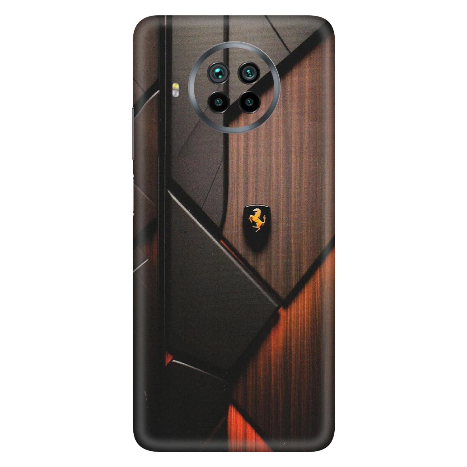 Xiaomi Redmi Phone Skins (All Models) - Lambo Beauty Wood Pattern Sober - Matte Finish (M-51) Mi 10 T Lite