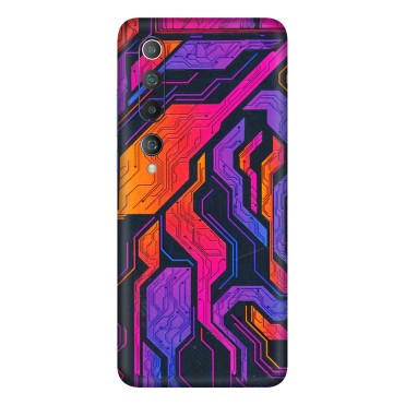 Xiaomi Redmi Phone Skins (All Models) - Tech Circuits Futuristic - 3D Embossed Finish (L-07) Mi 10 5G
