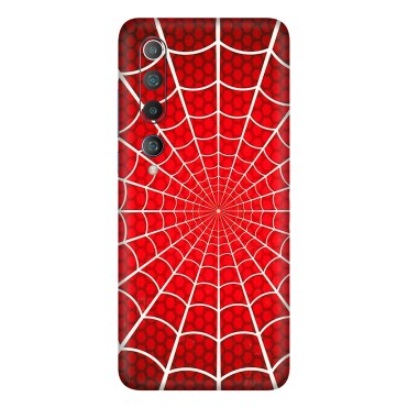 Xiaomi Redmi Phone Skins (All Models) - Classic Spidey Web - 3D Embossed Finish (L-115) Mi 10 5G