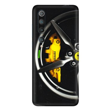 Xiaomi Redmi Phone Skins (All Models) - Ferrari Wheel Alloy - 3D Embossed Finish (L-173) Mi 10 5G