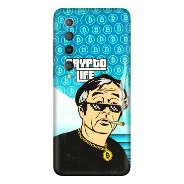 Xiaomi Redmi Phone Skins (All Models) - Crypto Thug Life - 3D Embossed Finish (L-179) Mi 10 5G