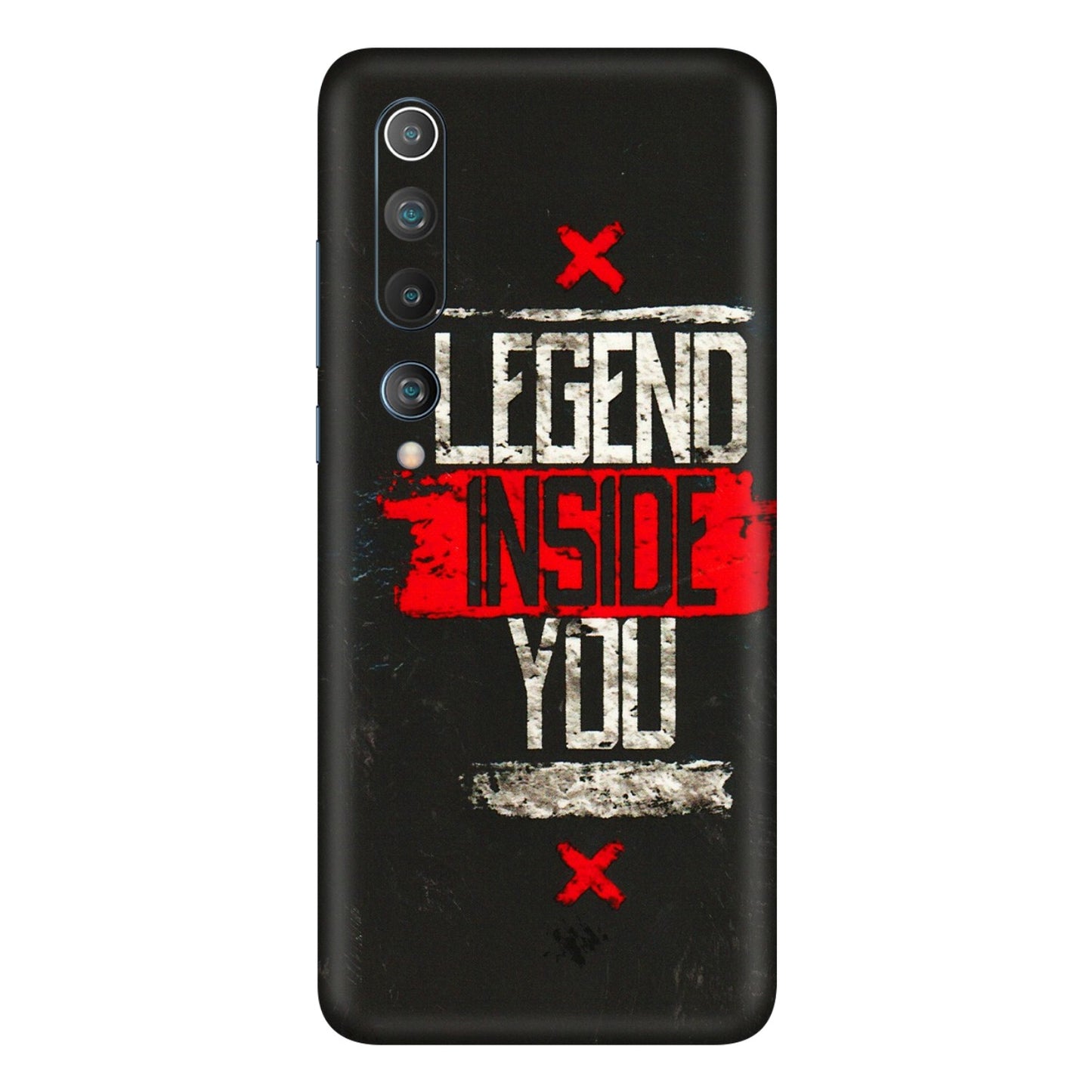 Xiaomi Redmi Phone Skins (All Models) - Legend Inside You - 3D Embossed Finish (L-186) Mi 10 5G