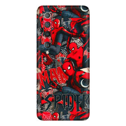 Xiaomi Redmi Phone Skins (All Models) - SpiderMan Cool - 3D Embossed Finish (L-188) Mi 10 5G