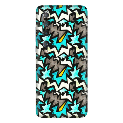 Xiaomi Redmi Phone Skins (All Models) - Funky Zig Zag - 3D Embossed Finish (L-223) Mi 10 5G