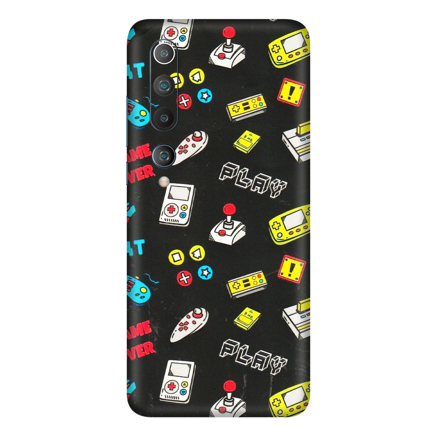 Xiaomi Redmi Phone Skins (All Models) - Gaming Doodles - 3D Embossed Finish (L-224) Mi 10 5G